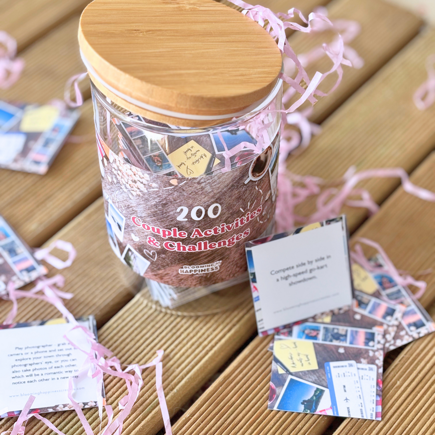 200 Couple Activities & Challenges Jar