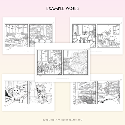 The Comfort of Home | 200 Printable Coloring Pages