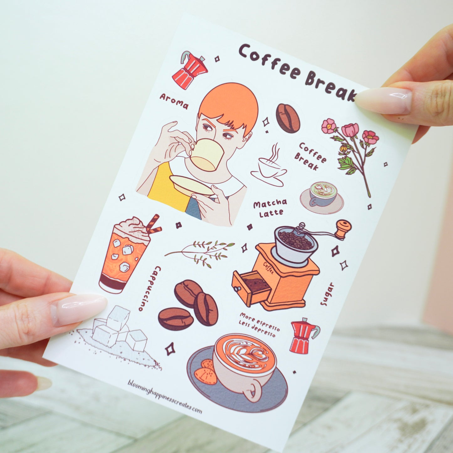 Coffee Break | Planner & Journal Sticker Sheet