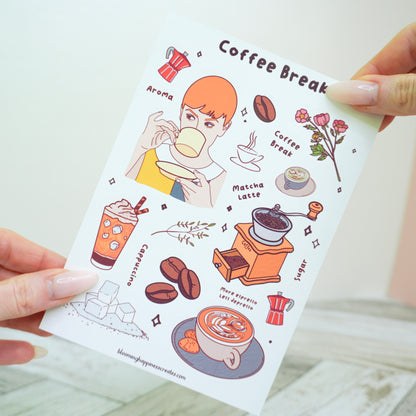 Coffee Break | Planner & Journal Sticker Sheet