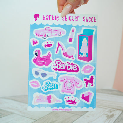Barbie | Sticker sheet