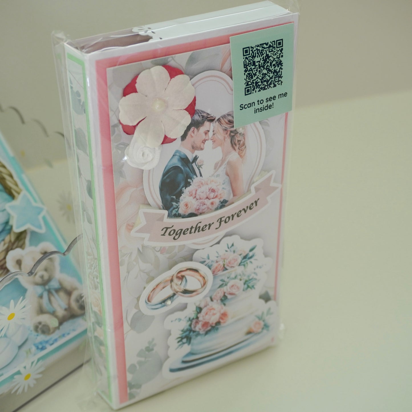 💍 Wedding Chocolate Bar Greeting Card with Elegant Design