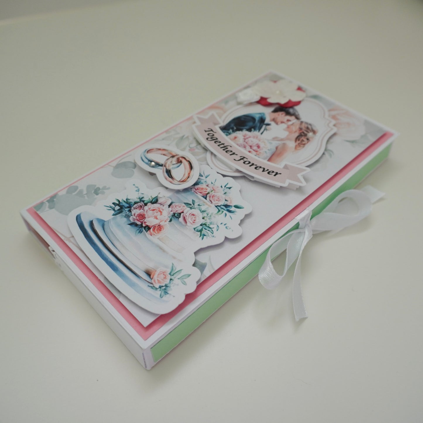 💍 Wedding Chocolate Bar Greeting Card with Elegant Design
