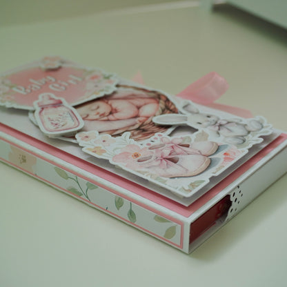 Baby Girl Chocolate Greeting Card Gift 🍫👶