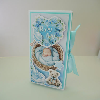 💙Baby Boy Chocolate Greeting Card Gift 🍫👶