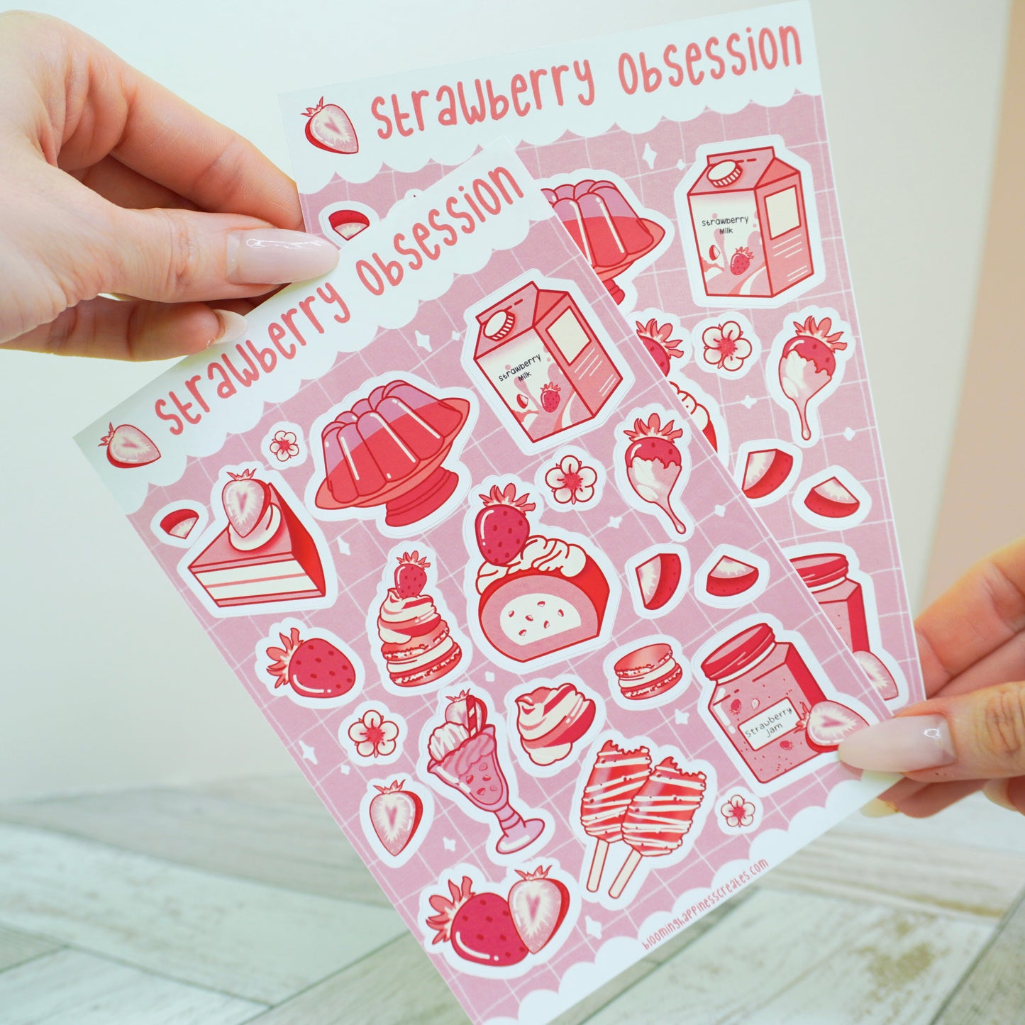 Strawberry Obsession | Sticker Sheet