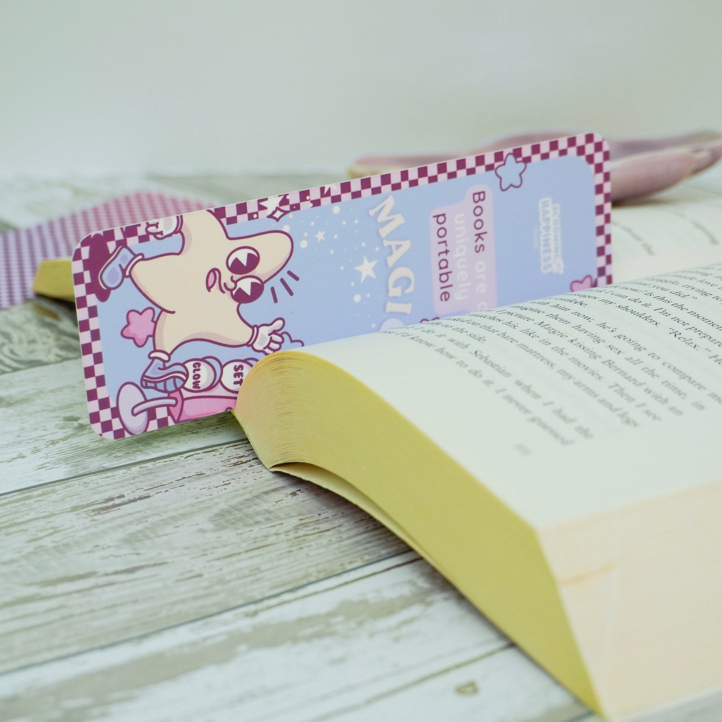 Glowing Star | Double-Sided Matte Bookmark