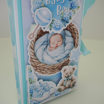 💙Baby Boy Chocolate Greeting Card Gift 🍫👶