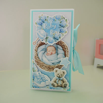 💙Baby Boy Chocolate Greeting Card Gift 🍫👶