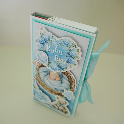 💙Baby Boy Chocolate Greeting Card Gift 🍫👶