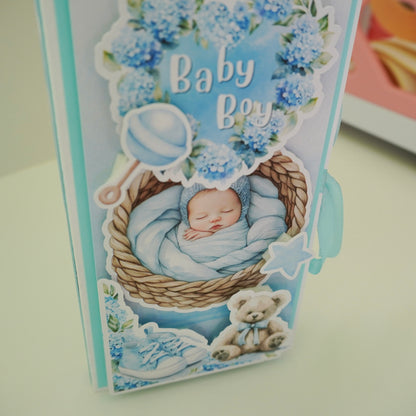 💙Baby Boy Chocolate Greeting Card Gift 🍫👶