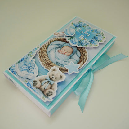 💙Baby Boy Chocolate Greeting Card Gift 🍫👶