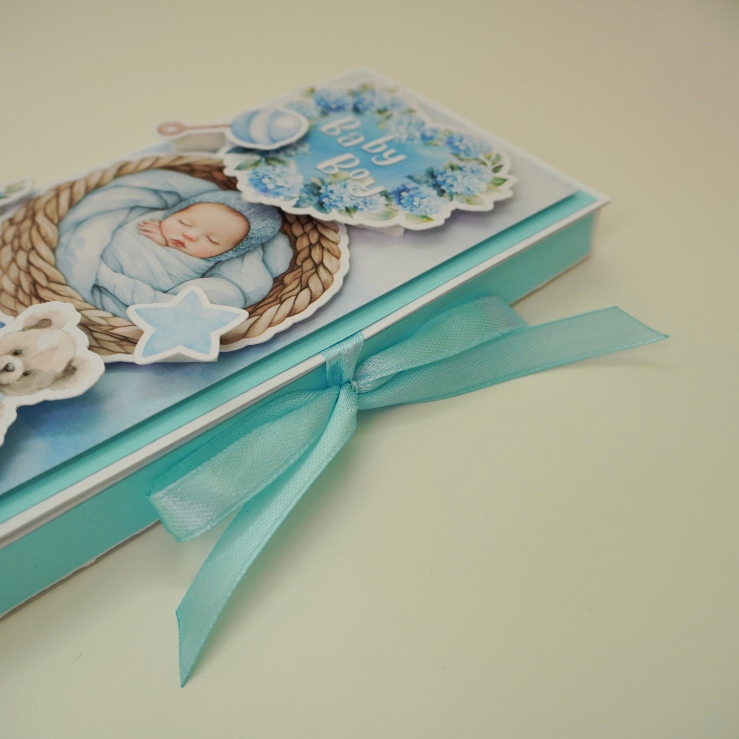 💙Baby Boy Chocolate Greeting Card Gift 🍫👶