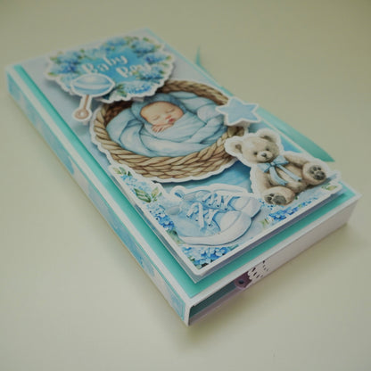 💙Baby Boy Chocolate Greeting Card Gift 🍫👶
