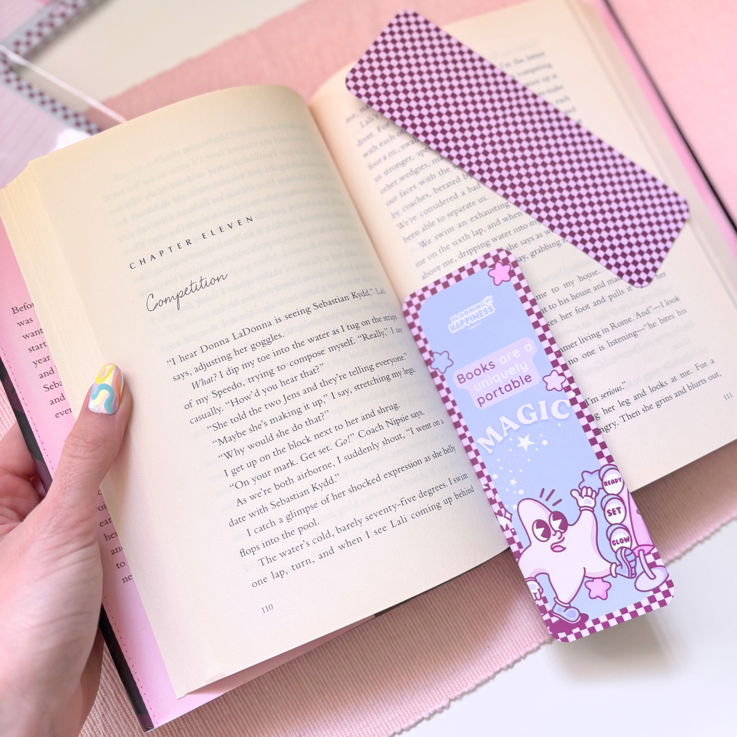 Glowing Star | Double-Sided Matte Bookmark