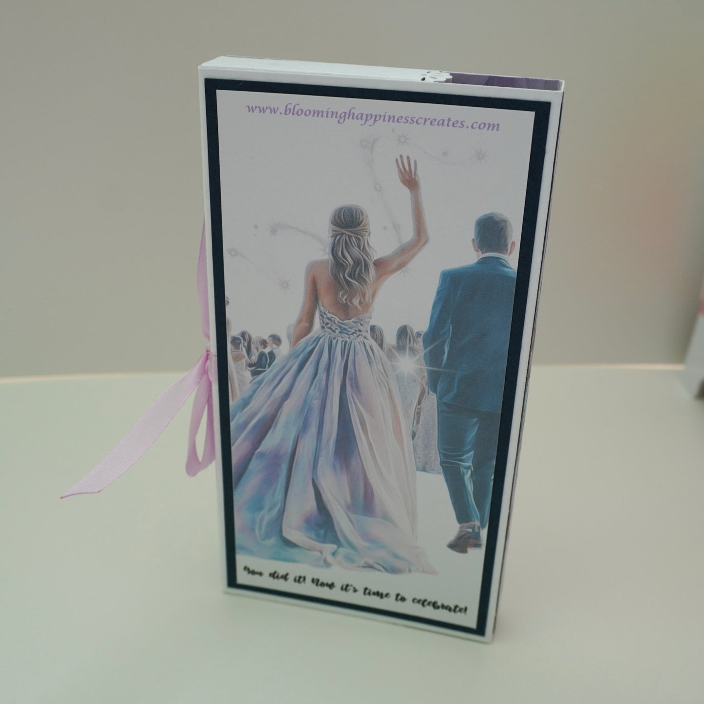 🎓Happy Graduation Prom Girl Chocolate Greeting Card
