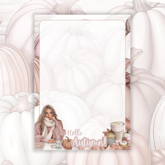 A6 Notepad Hello Autumn!