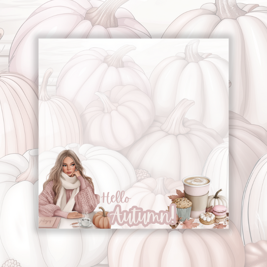 Notepad Hello Autumn!