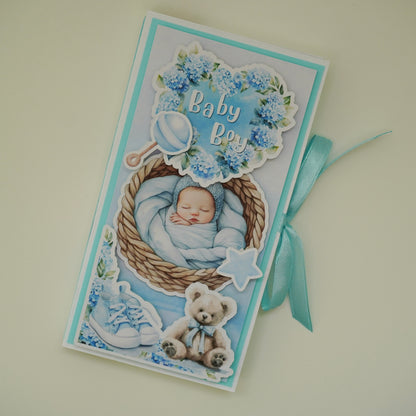 💙Baby Boy Chocolate Greeting Card Gift 🍫👶