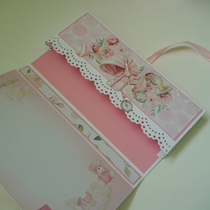 Baby Girl Chocolate Greeting Card Gift 🍫👶