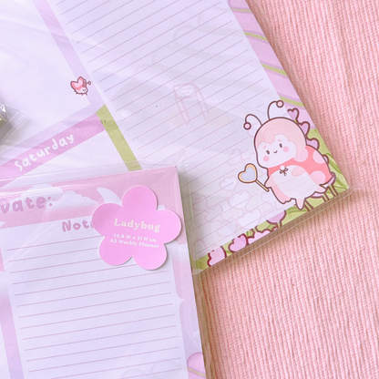 A5 Weekly Planner | Ladybug