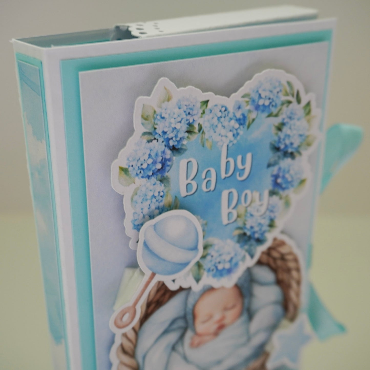 💙Baby Boy Chocolate Greeting Card Gift 🍫👶