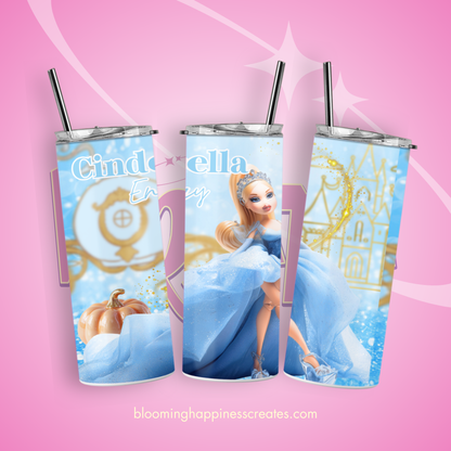 Bratz Cinderella Energy 20 oz Tumbler Wrap | Digital Download