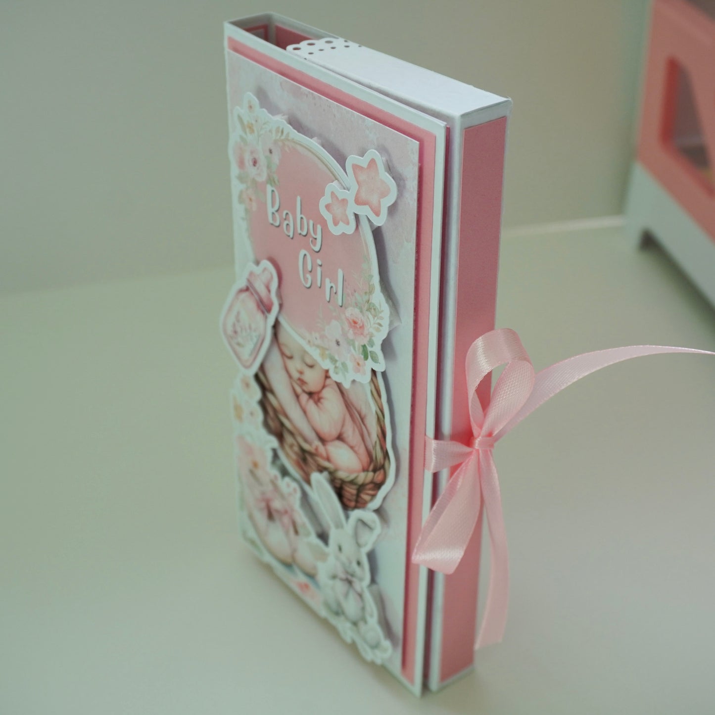 Baby Girl Chocolate Greeting Card Gift 🍫👶