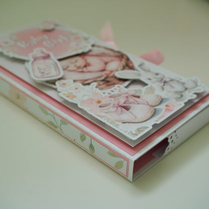 Baby Girl Chocolate Greeting Card Gift 🍫👶