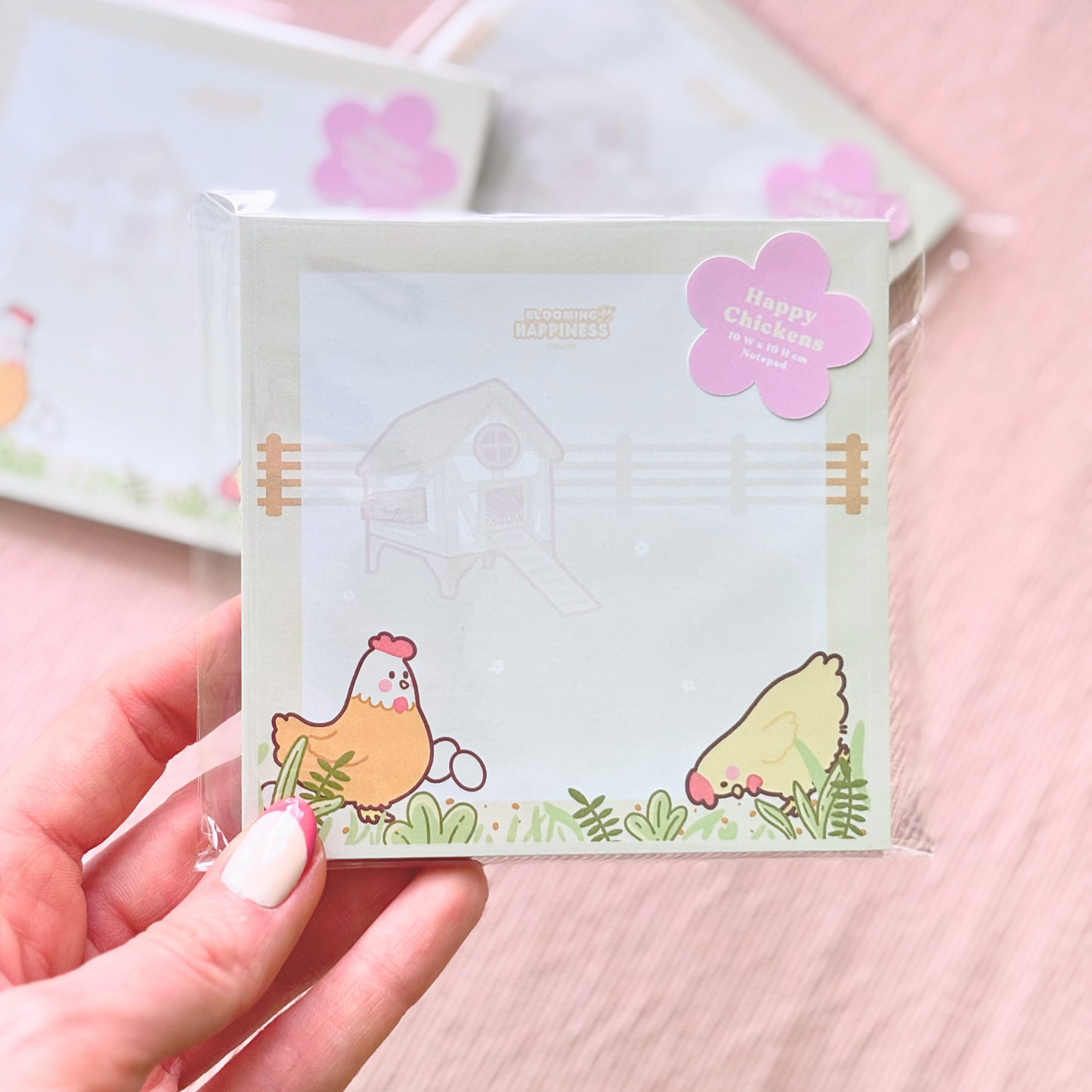 Notepad | Happy Chickens