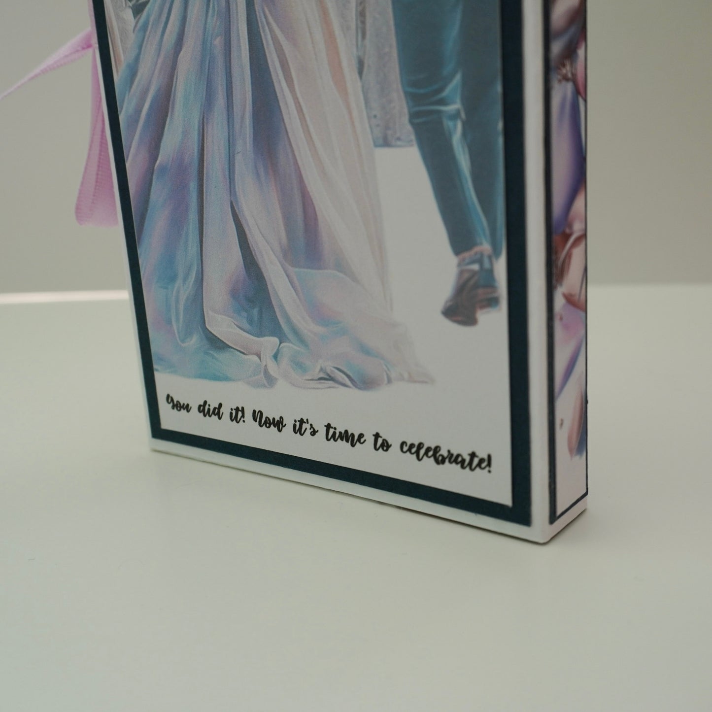 🎓Happy Graduation Prom Girl Chocolate Greeting Card