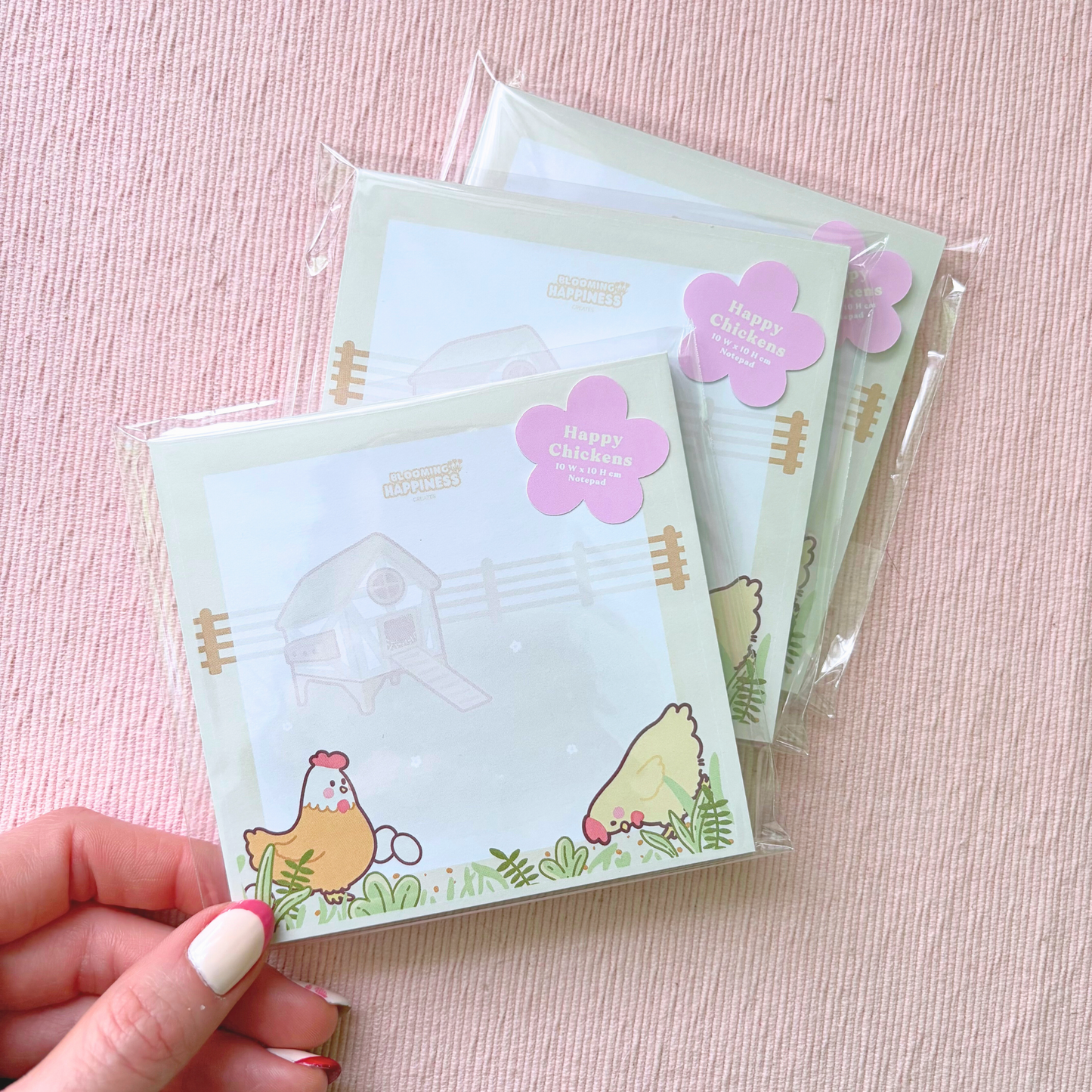 Notepad | Happy Chickens