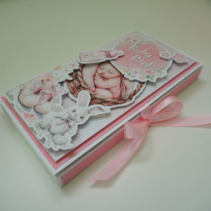 Baby Girl Chocolate Greeting Card Gift 🍫👶