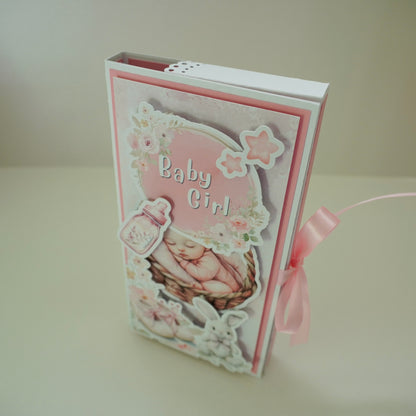 Baby Girl Chocolate Greeting Card Gift 🍫👶