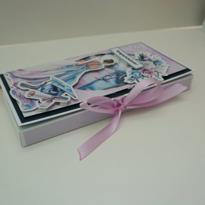 🎓Happy Graduation Prom Girl Chocolate Greeting Card