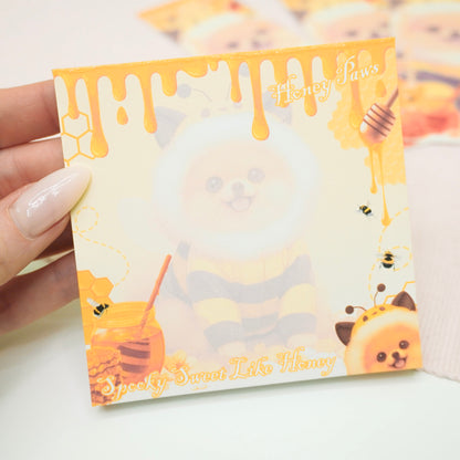 Spooky Sweet Like Honey | Square Notepad