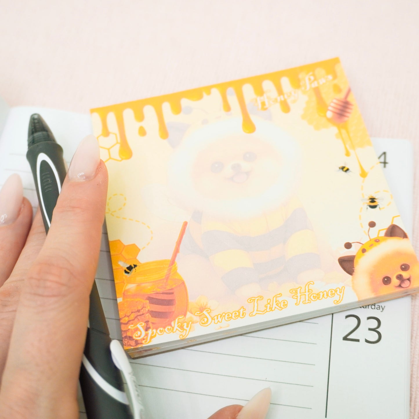 Spooky Sweet Like Honey | Square Notepad