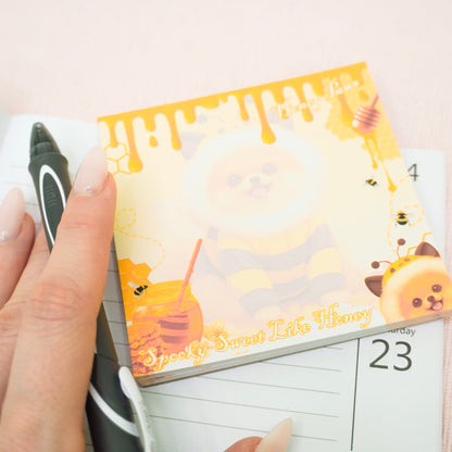 Spooky Sweet Like Honey | Square Notepad