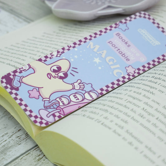 Glowing Star | Double-Sided Matte Bookmark