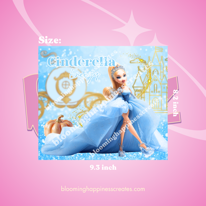 Bratz Cinderella Energy 20 oz Tumbler Wrap | Digital Download