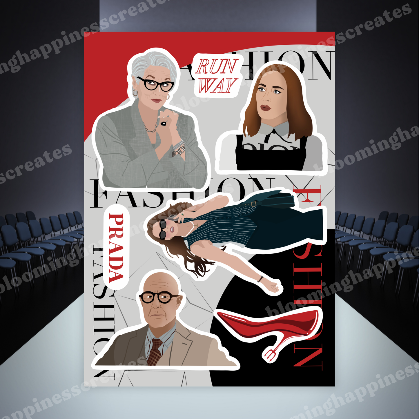 The Devil Wears Prada | Sticker Sheet